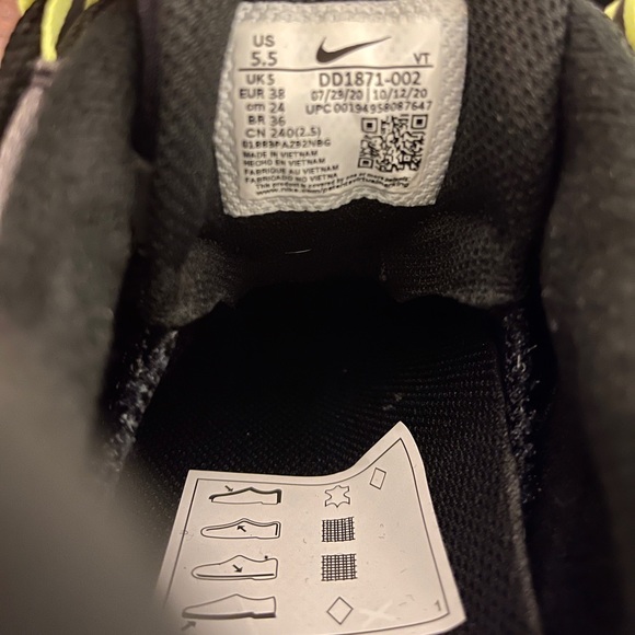 Nike Air Max 95 Kim Jones Total Volt, size 5.5, Brand New w/Box, Authentic - Picture 5 of 8